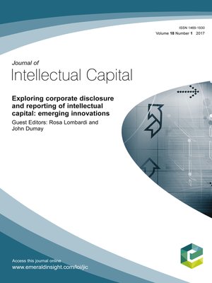 cover image of Journal of Intellectual Capital, Volume 18